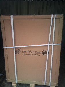 Chinese Chipper - Mulcher Packaged as delivered
